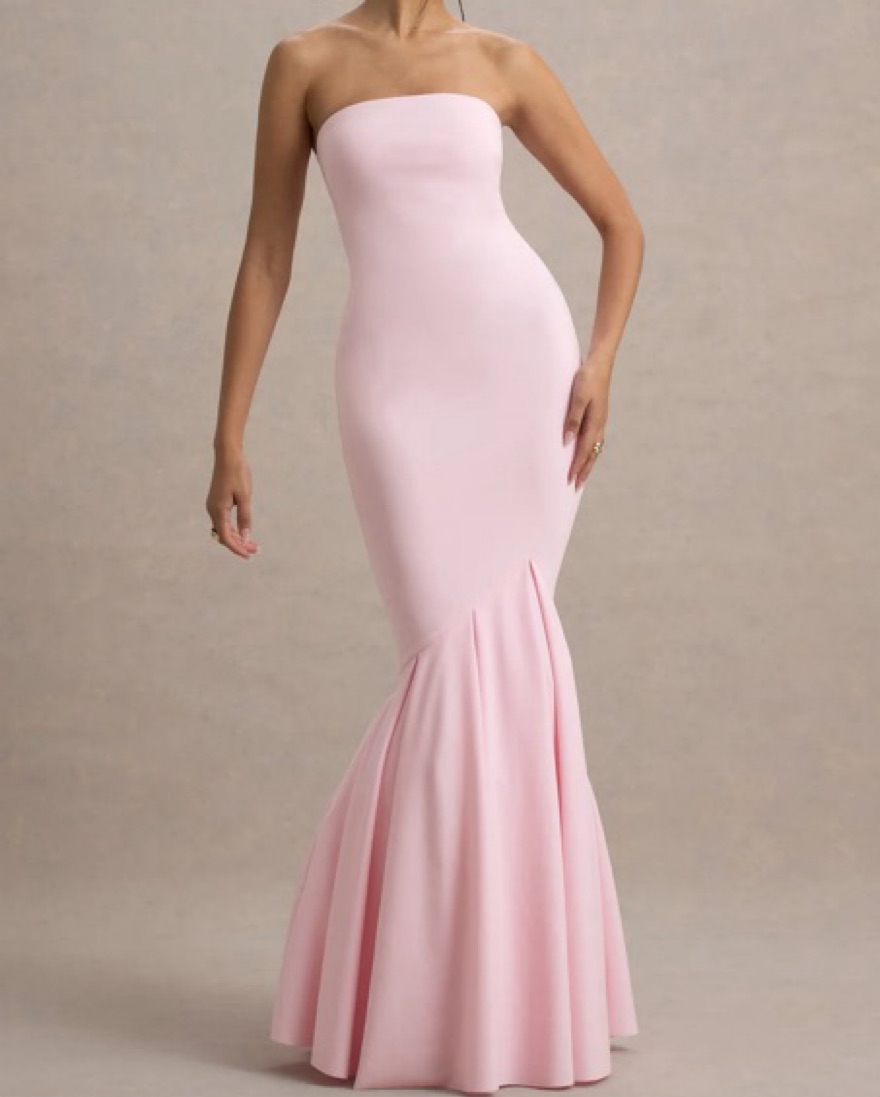 Club London Angela Dress by Club London - Pickle