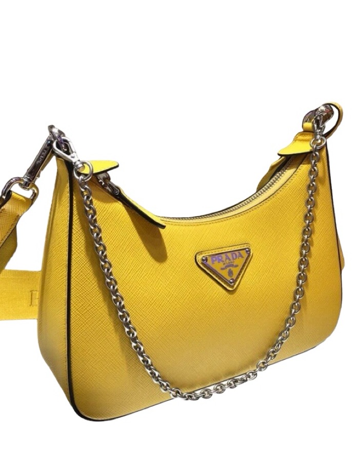 Prada Yellow Purse | Pickle