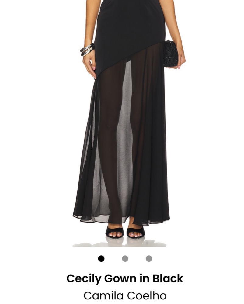 Camila Coelho Cecily Black Dress by Camila Coelho - Pickle