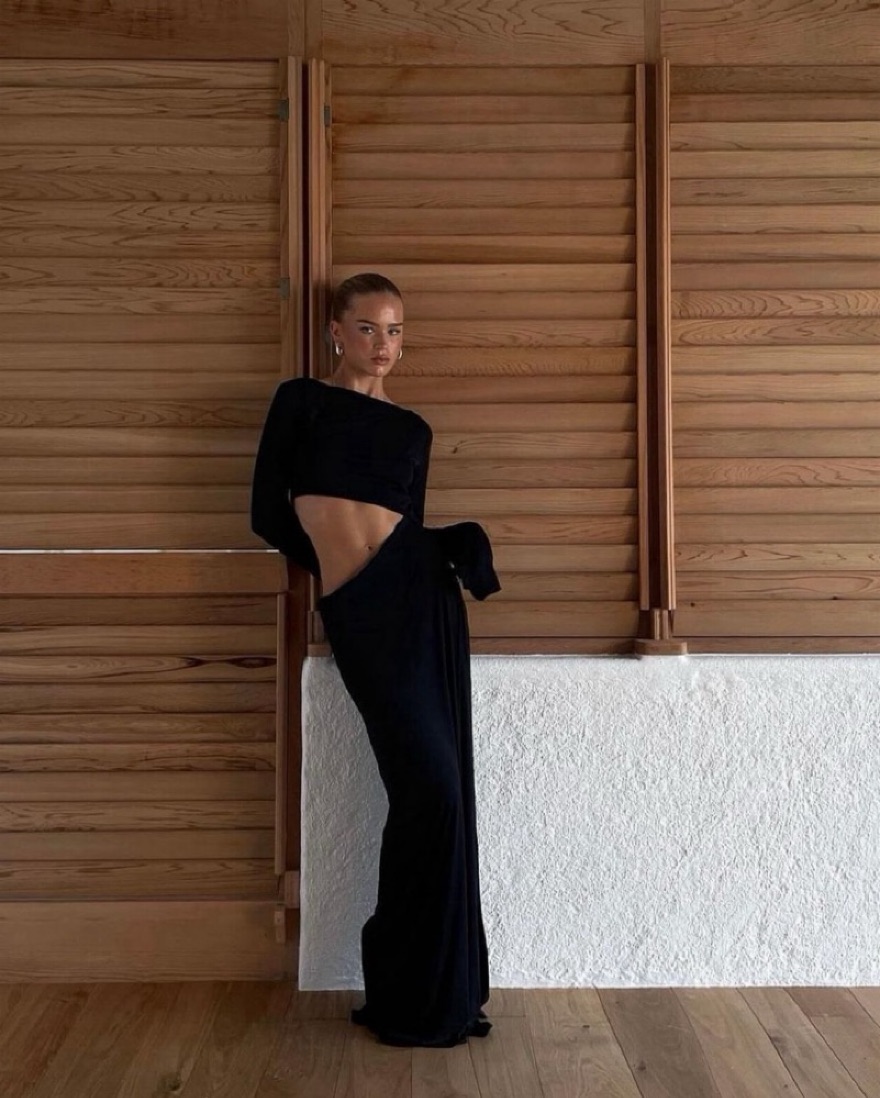 arakii black dress ARAKI DRESS  Veresa Official