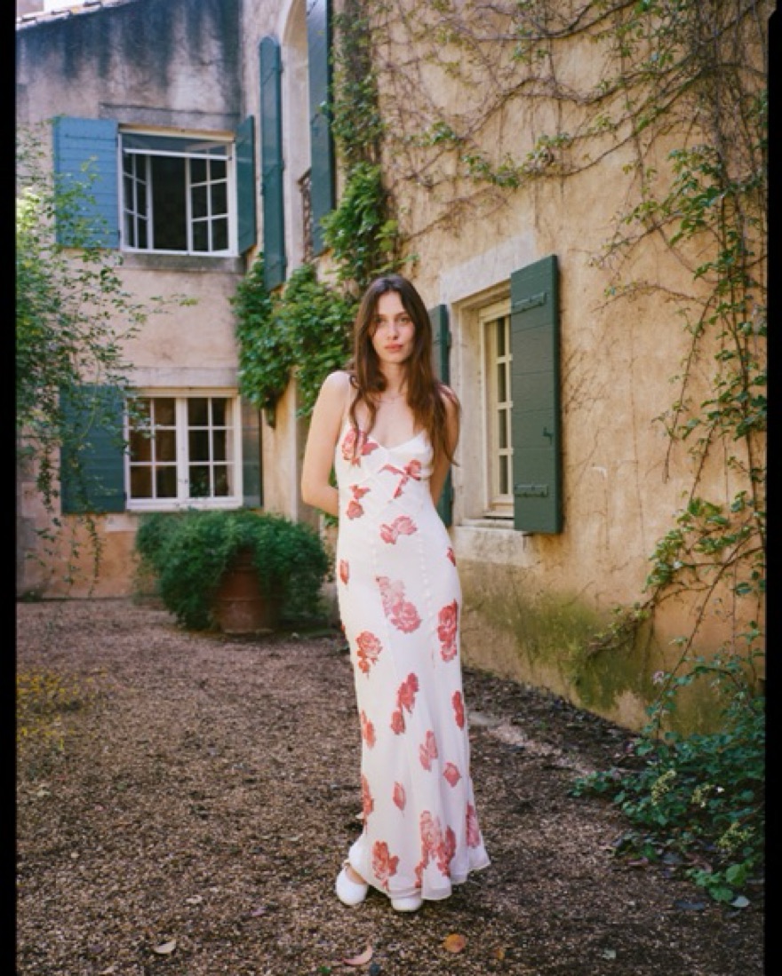 White Floral Maxi Dress -Realisation Par | Pickle