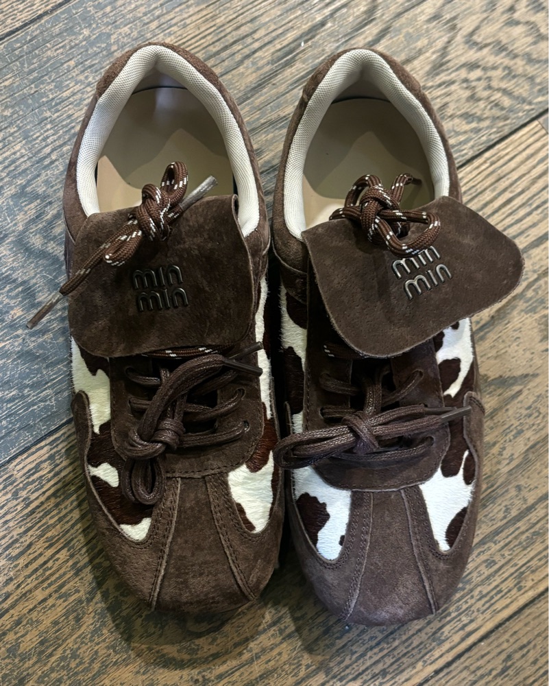 Miu Miu Inspired Sneakers by Miu Miu - Pickle