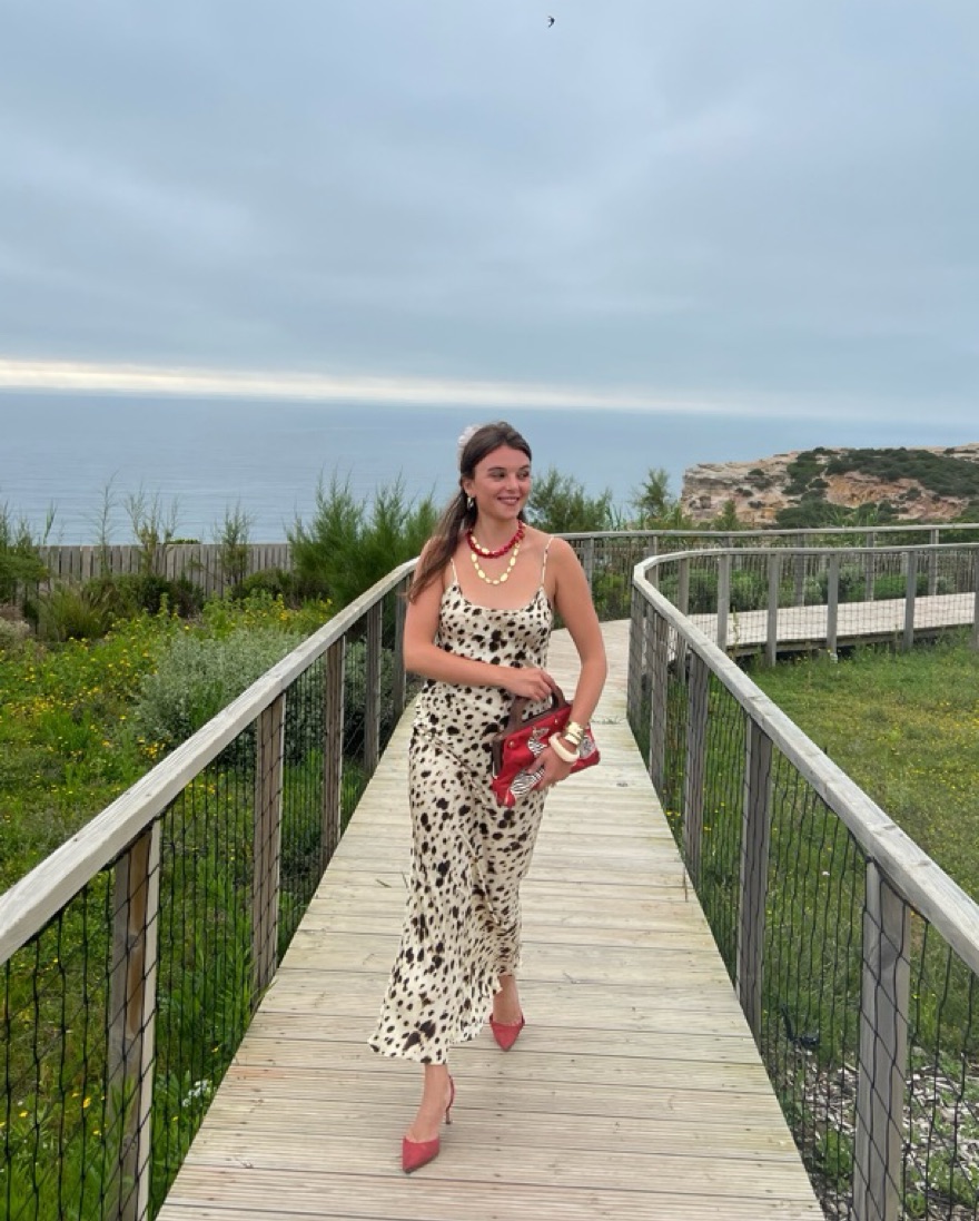 Massimo Dutti Long Printed Dress | Pickle