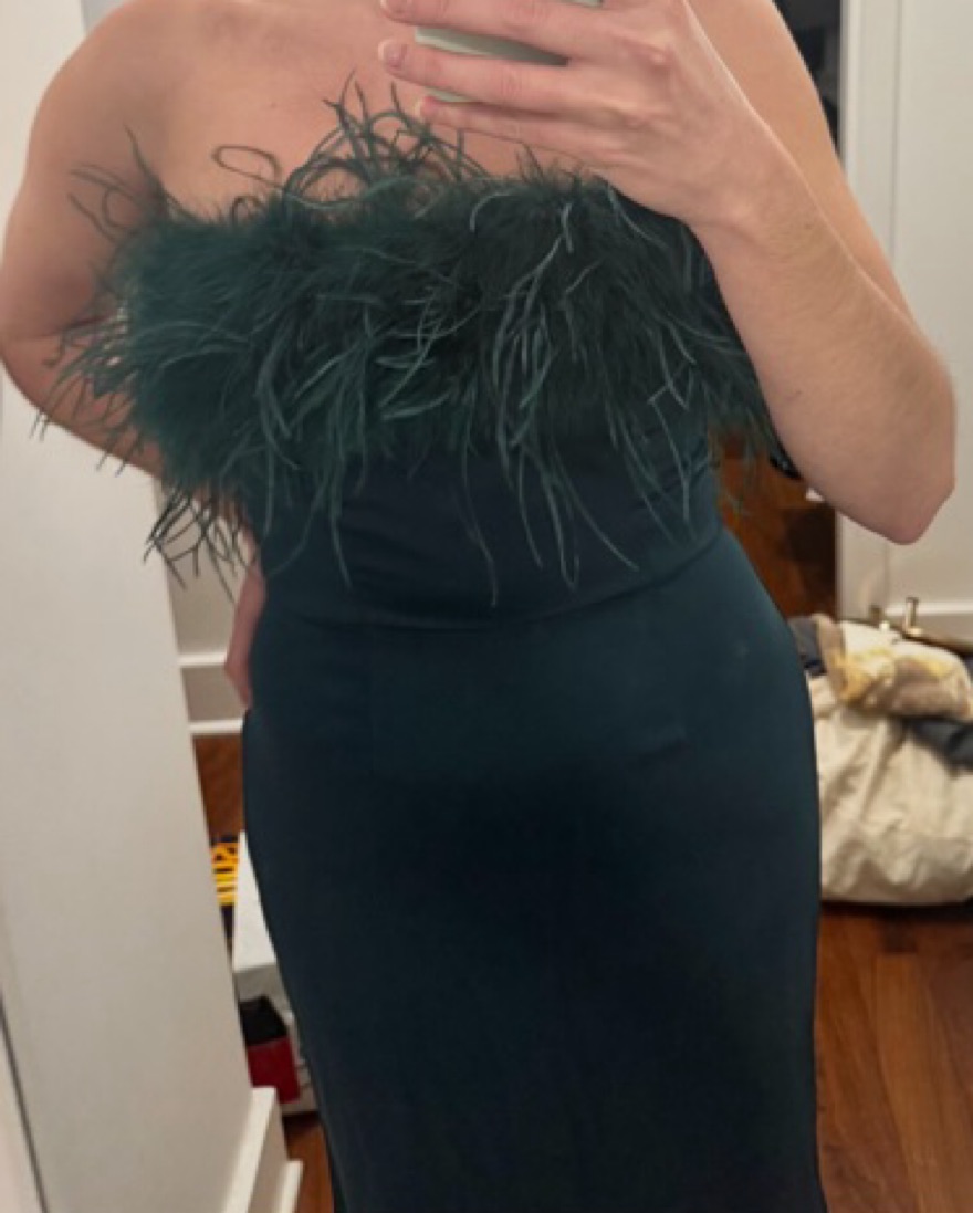 Club L London Dress For It Green Dress by Club L London - Pickle