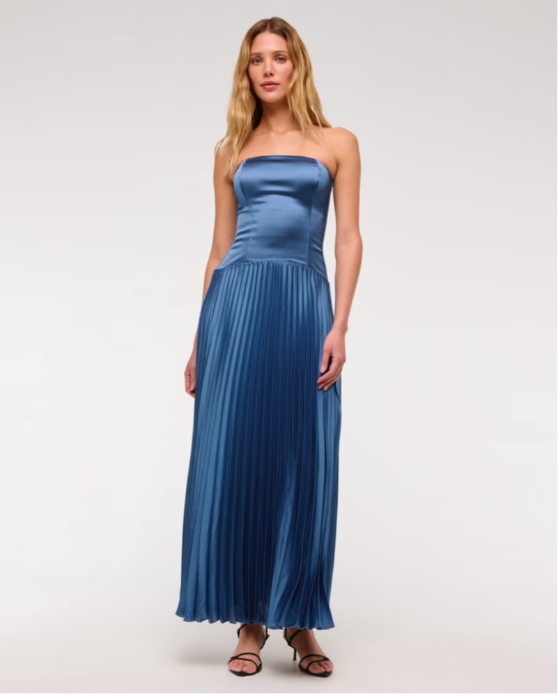 sachin and babi light blue dress Plus Size Casual Midi Dress with Pockets - Navy main image 1