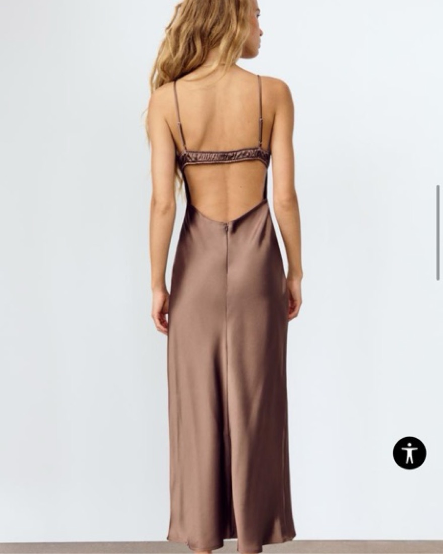long satin brown dress Chicsew Mix and Match Brown Satin Long Bridesmaid Dresses Sexy Side Split Mermaid / Mismatched Bridesmaid dresses, Brown / B main image 1