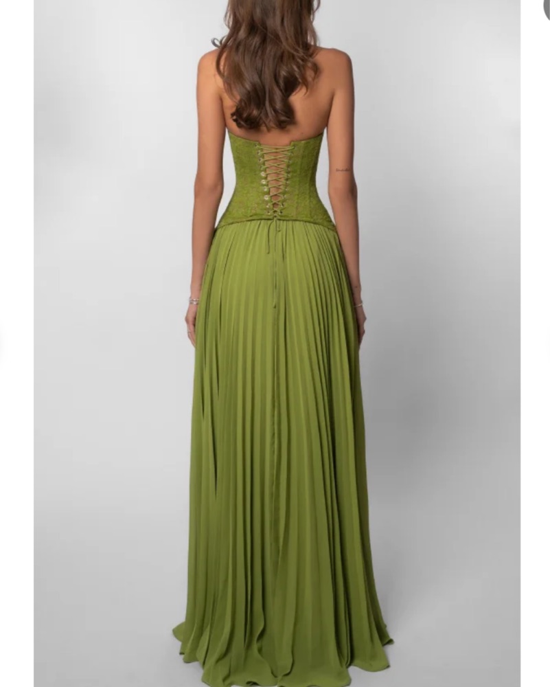 Green Fenity Cult Gaia Dress by Fenity - Pickle