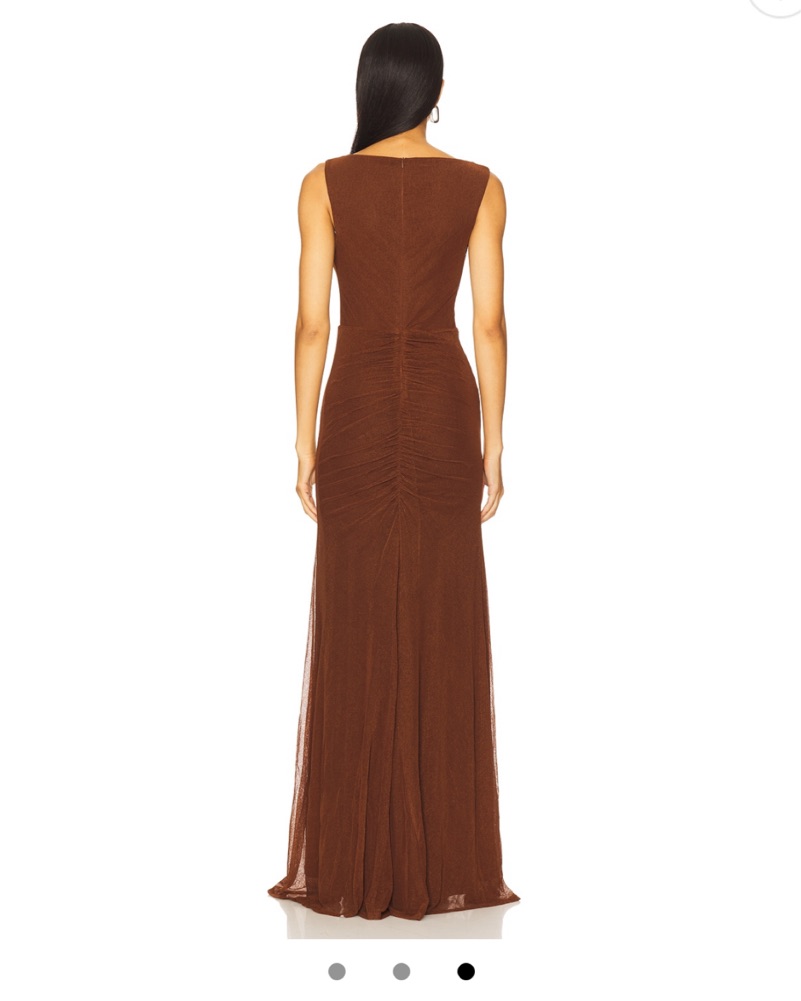 Revolve Ellie Maxi Dress by Lovers and Friends - Pickle