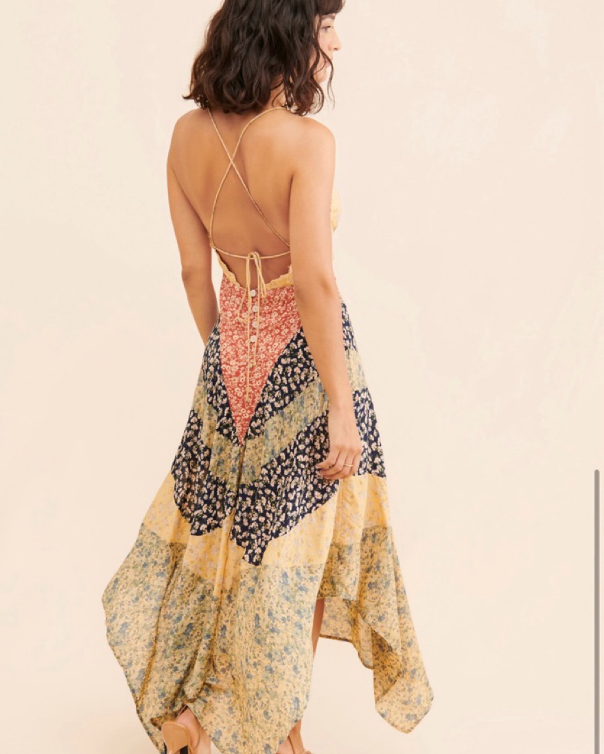 Free People In The Flowers Maxi Dress by Free People - Pickle