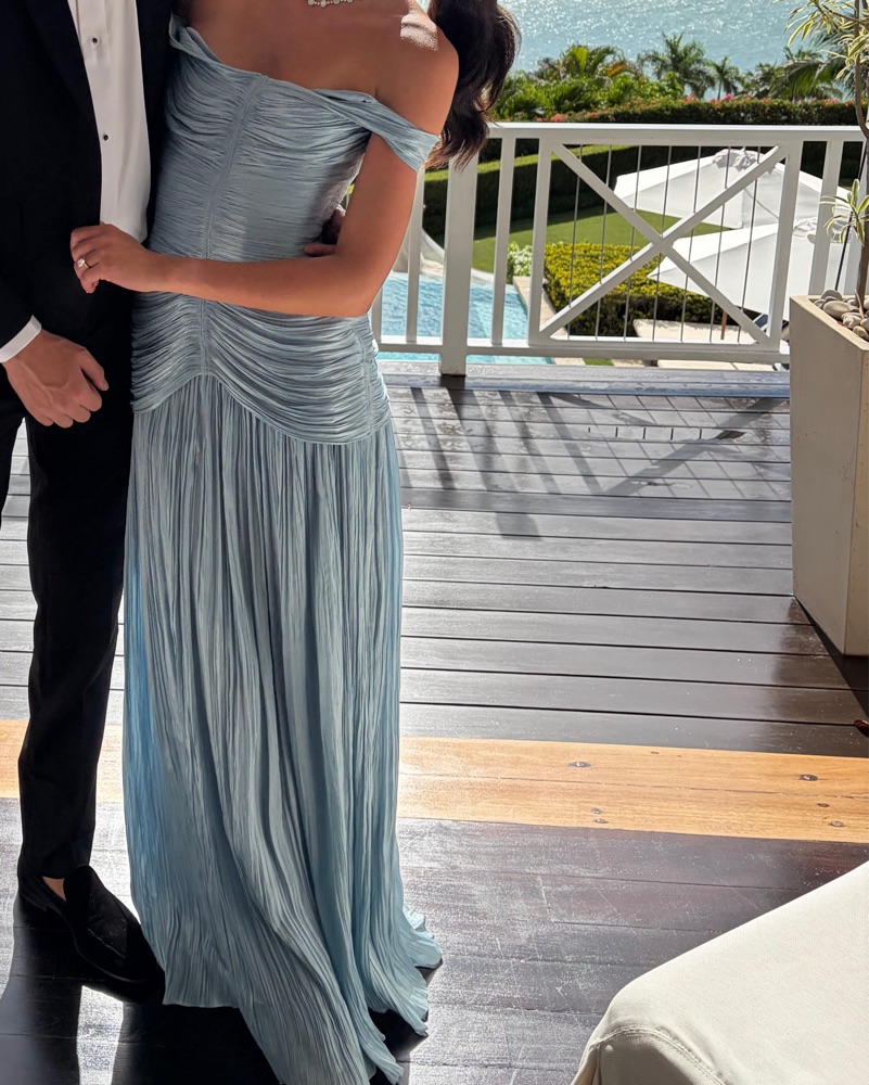 Marmar Halim Blue Gown by Marmar Halim - Pickle