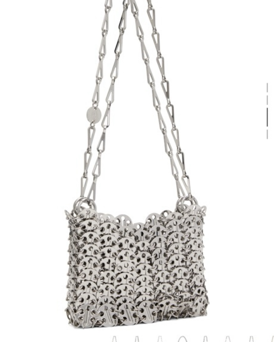 Rabanne ICONIC SILVER 1969 BAG | Pickle