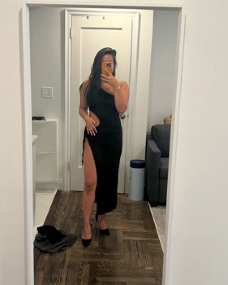 sndys one shoulder dress x REVOLVE Briella One Shoulder Mini Dress