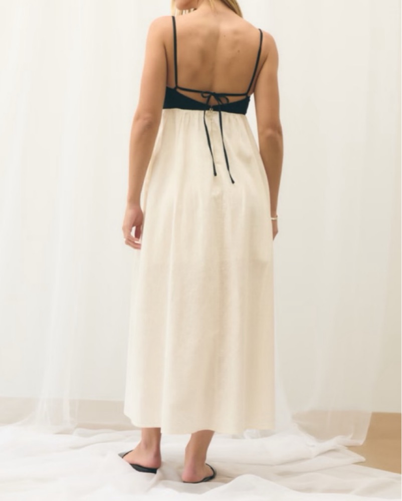 DISSH Elena Buttermilk Maxi Dress Dupe by DISSH dupe - Pickle