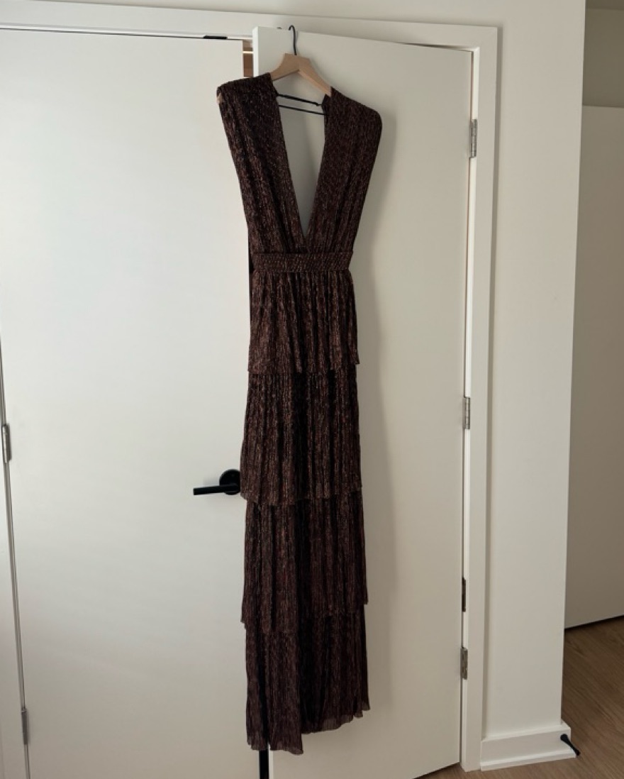 Sabina Musayev Skylar Bronze Gown by Sabina Musayev - Pickle