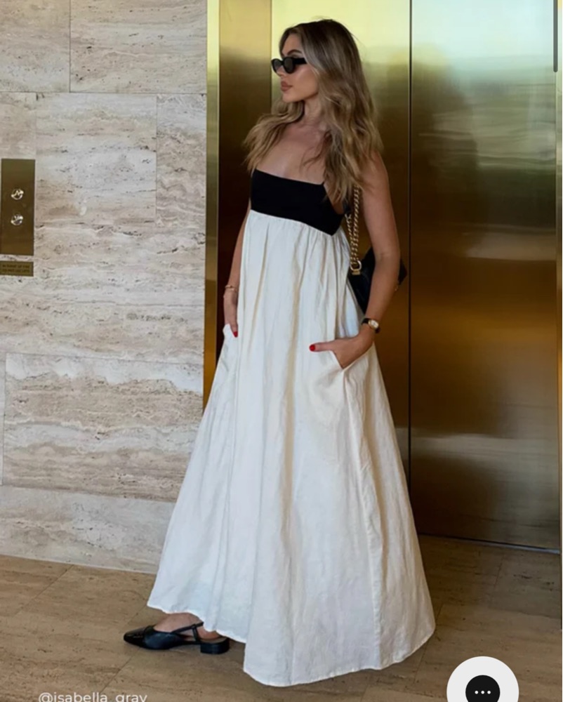 Dissh ELENA BUTTERMILK LINEN MAXI DRESS by Dissh - Pickle