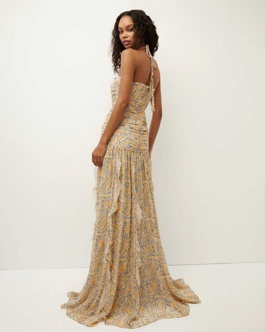 【Veronica Beard】 Lucineペイズリーシルク maxiドレス Veronica Beard - Lucine Paisley Dress | Pickle