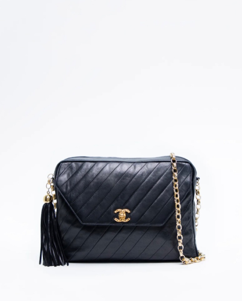 VINTAGE●CHANEL●トップハンドル カメラケース CHANEL 【美品】シャネル バッグ ココマーク トップハンドル