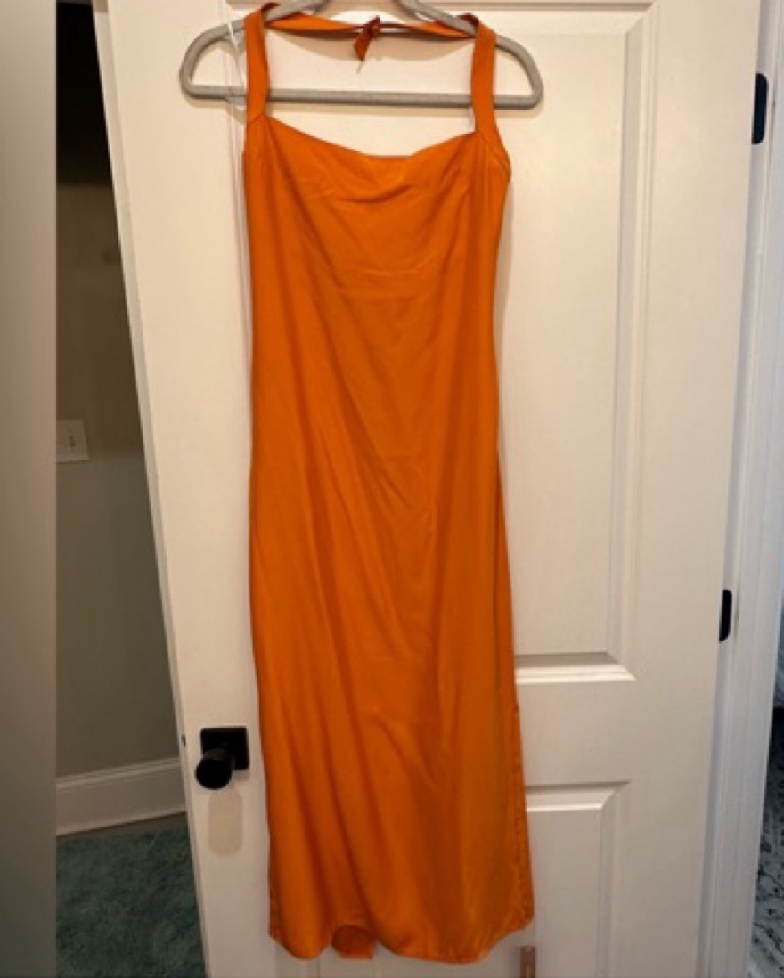 alli silk dress Alli Silk Midi Dress