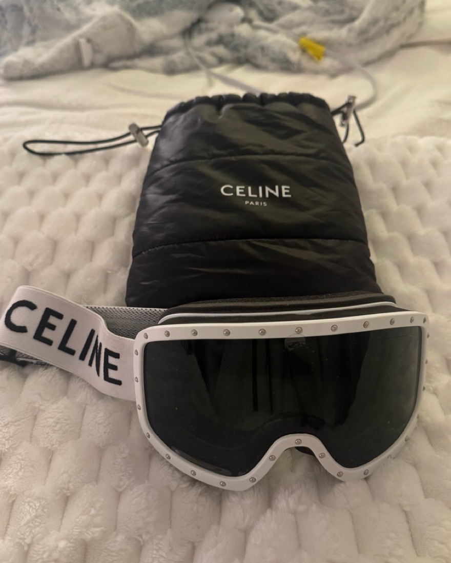 CELINE セリーヌ Studded スタッズ Ski Goggle スキー ゴーグル CELINE EYEWEAR Studded ski goggles | NET-A-PORTER
