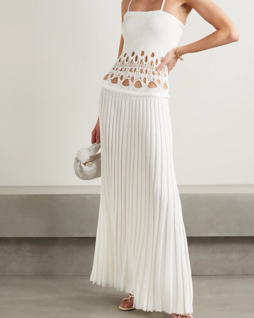 Christopher Esber Crochet Knit Maxi by Christopher Esber - Pickle