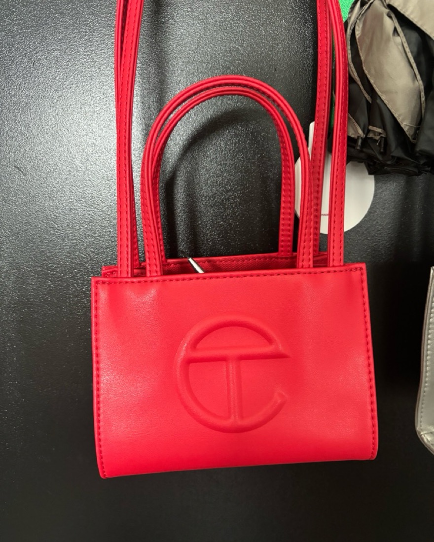 Small Red Telfar Shopping Bag | Pickle