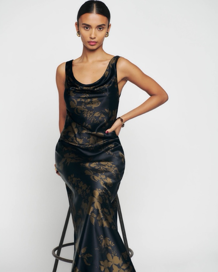 reformation annabelle silk dress review Reformation Annabell Dress Review
