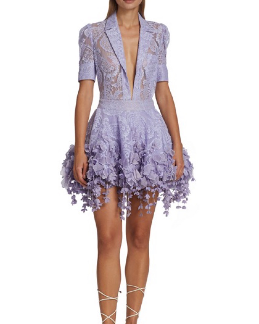 ⭐︎週末sale☆新品未使用　violet room lace blouse Zimmermann Purple Lace Blouse Skirt Set by Zimmermann - Pickle