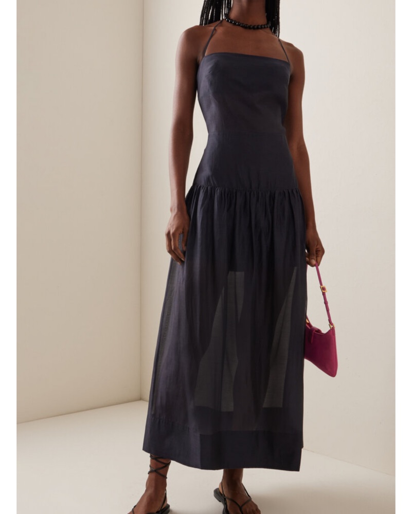 Sir The Label Assemblage Sheer Dress by SIR - Pickle