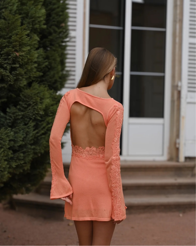 Yellow The Label Delphine Dress by Yellow The Label - Pickle