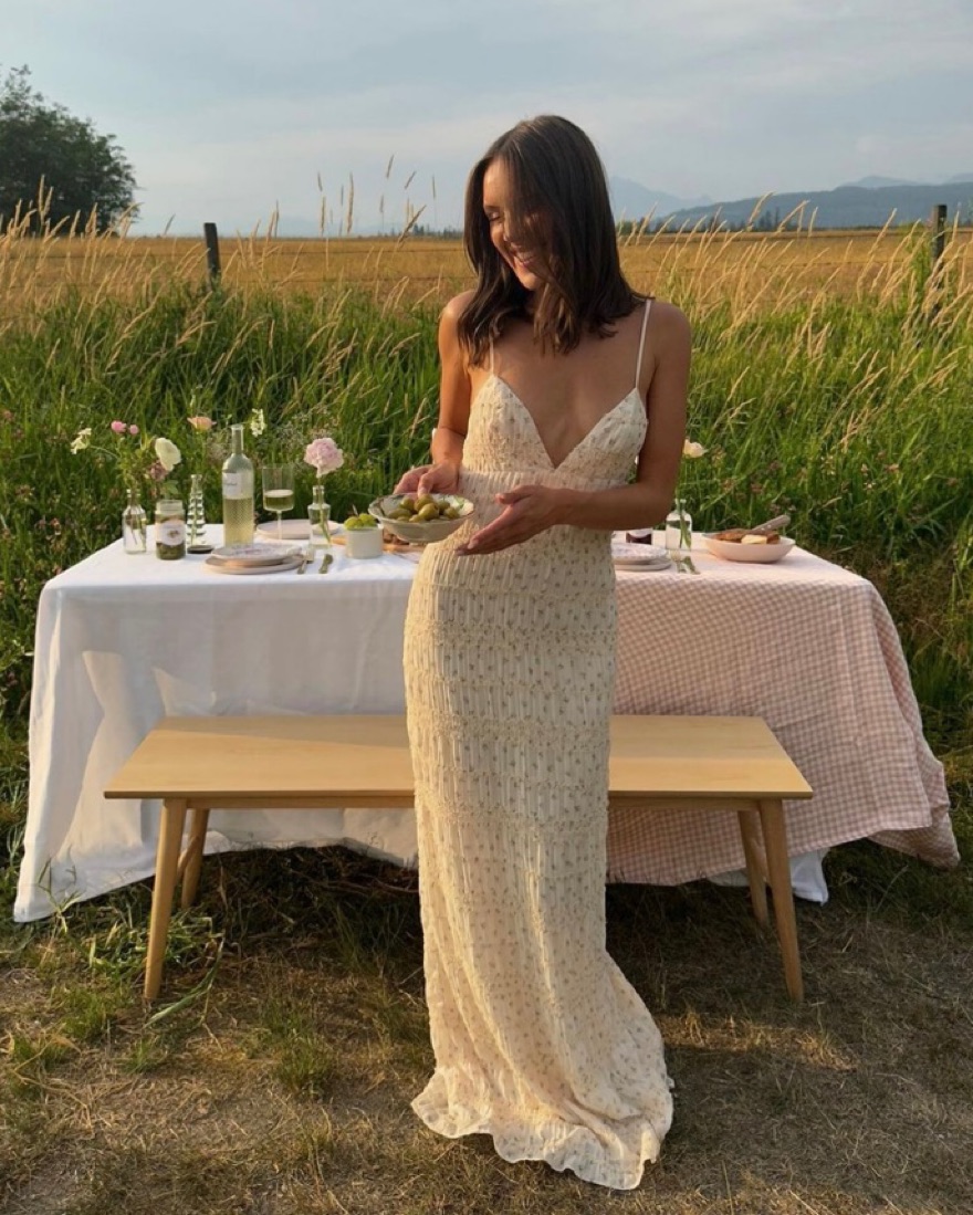 revolve floral dress Revolve Floral Maxi Dress