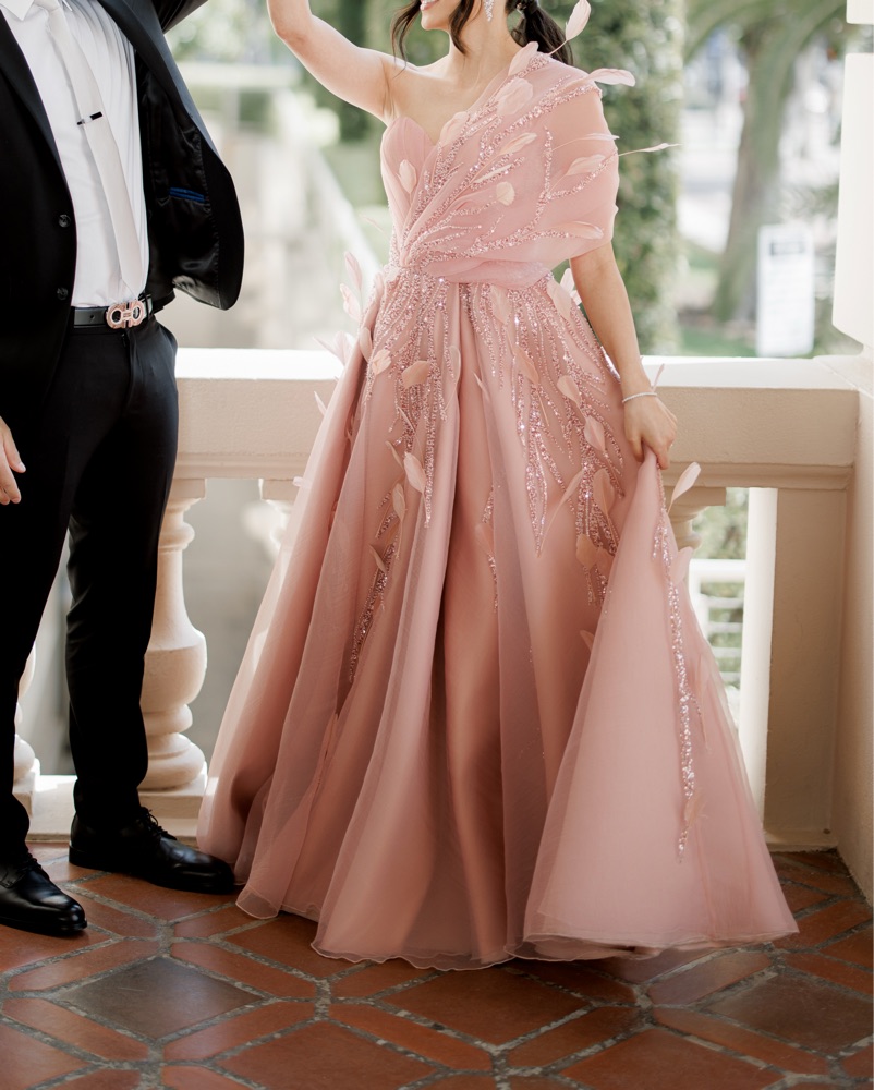fjolla nila evening dress Sheath Floor Length Satin Navy Mother Dress One Shoulder Elegant Formal Gown COCOMELODY CM0372, M-Royal Blue