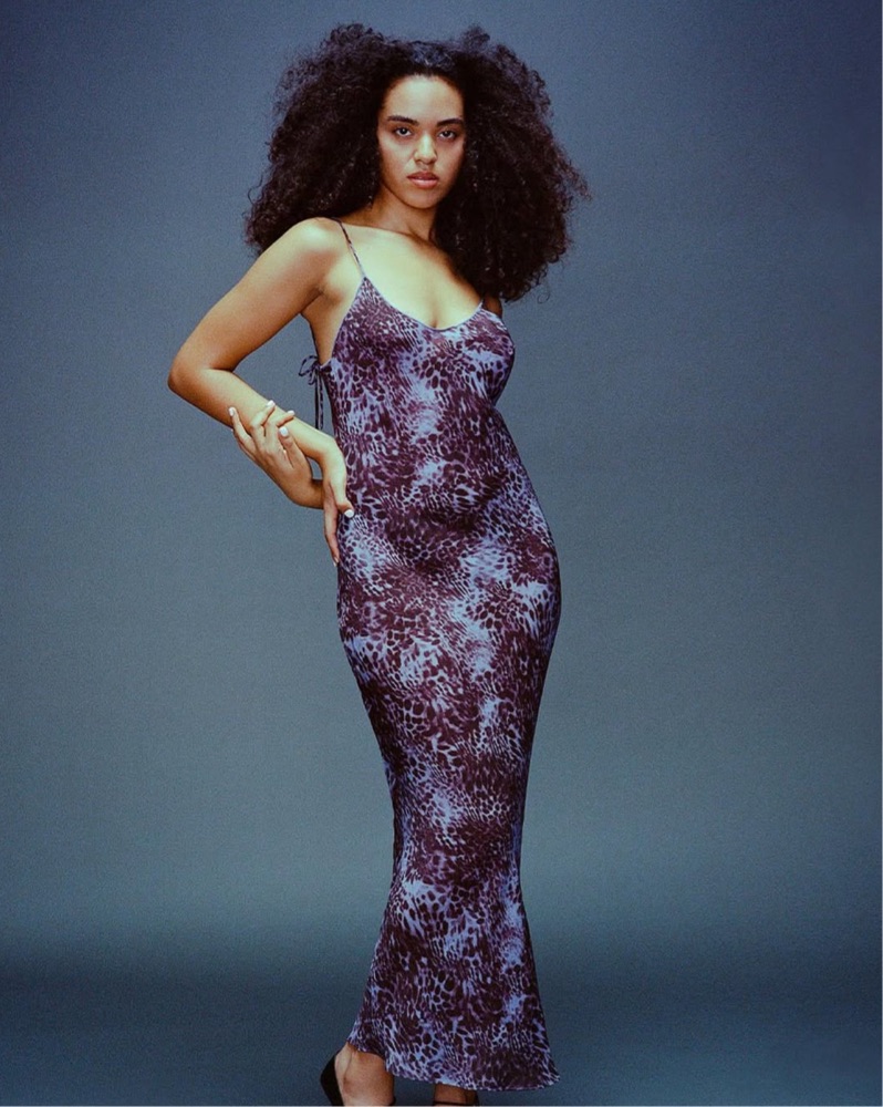 Leopard Purple Realisation Par Dress by Realisation Par - Pickle