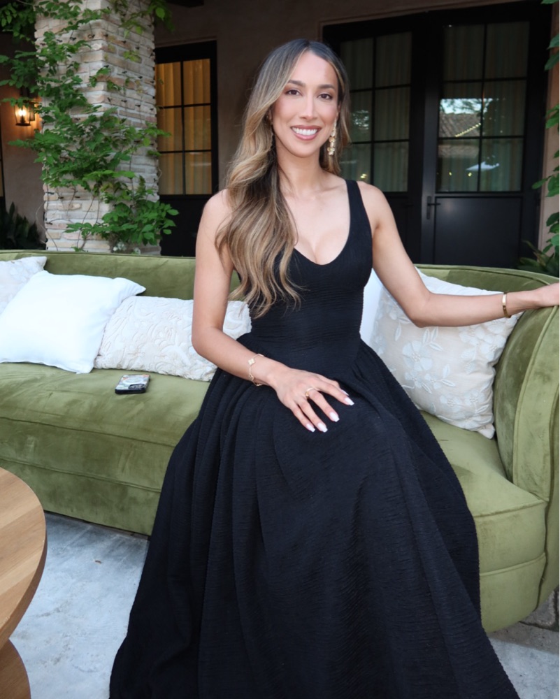 Black Isodora Long Delfi Dress by Delfi Collective - Pickle