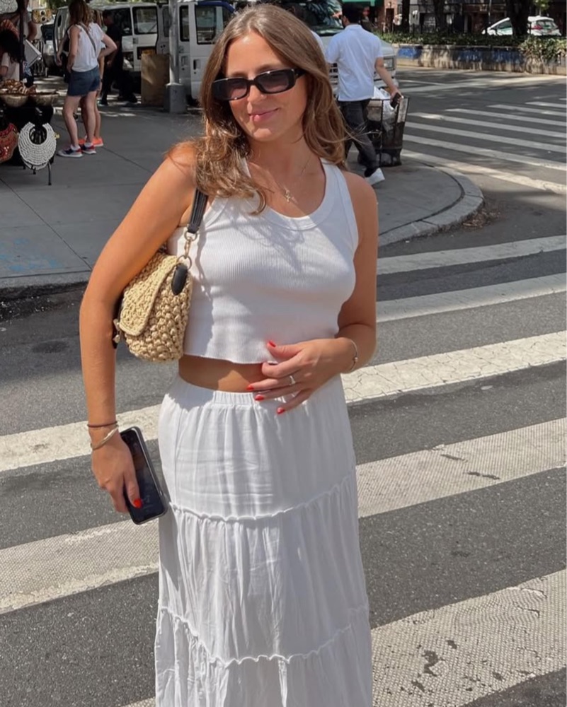 brandy melville white maxi dress Brandy Melville White Maxi Dress Brandy Melville Dresses Brandy Melville  White Dress Poshmark