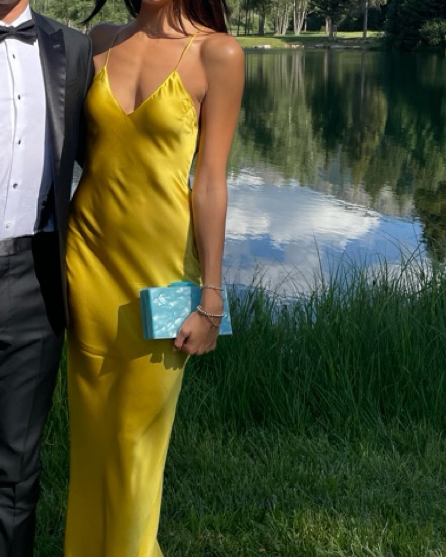 amanda uprichard yellow dress Chantel in Amanda Uprichard Chantel Dress in Yellow It's a yellow summer here