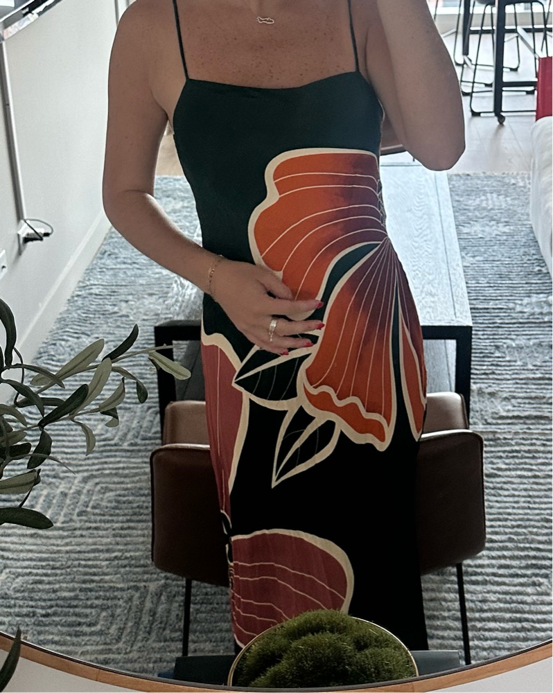 farm rio slip dress Pink Maxi Floral Maxi  FARM Rio Honolulu Flowers Slip