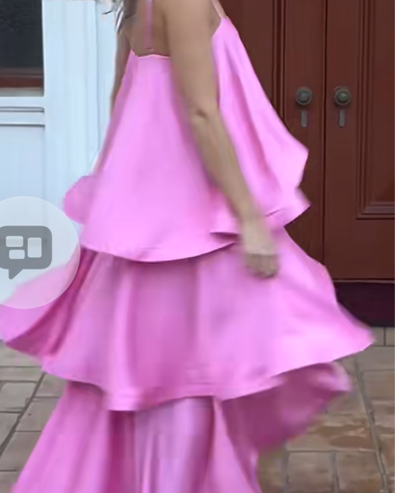 Elliatt Tilly Tiered Maxi Dress In pink by Elliatt - Pickle