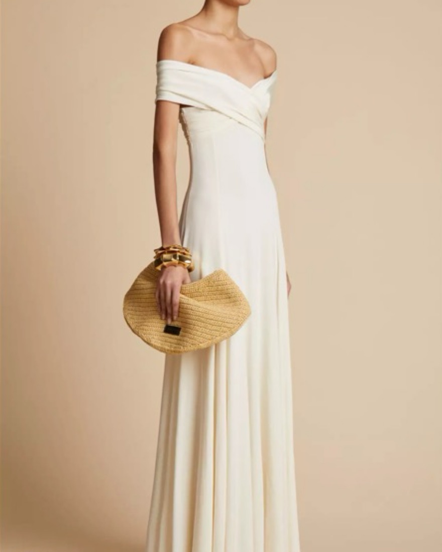 strapless open back dress KHAITE  Fashion Alta Moda