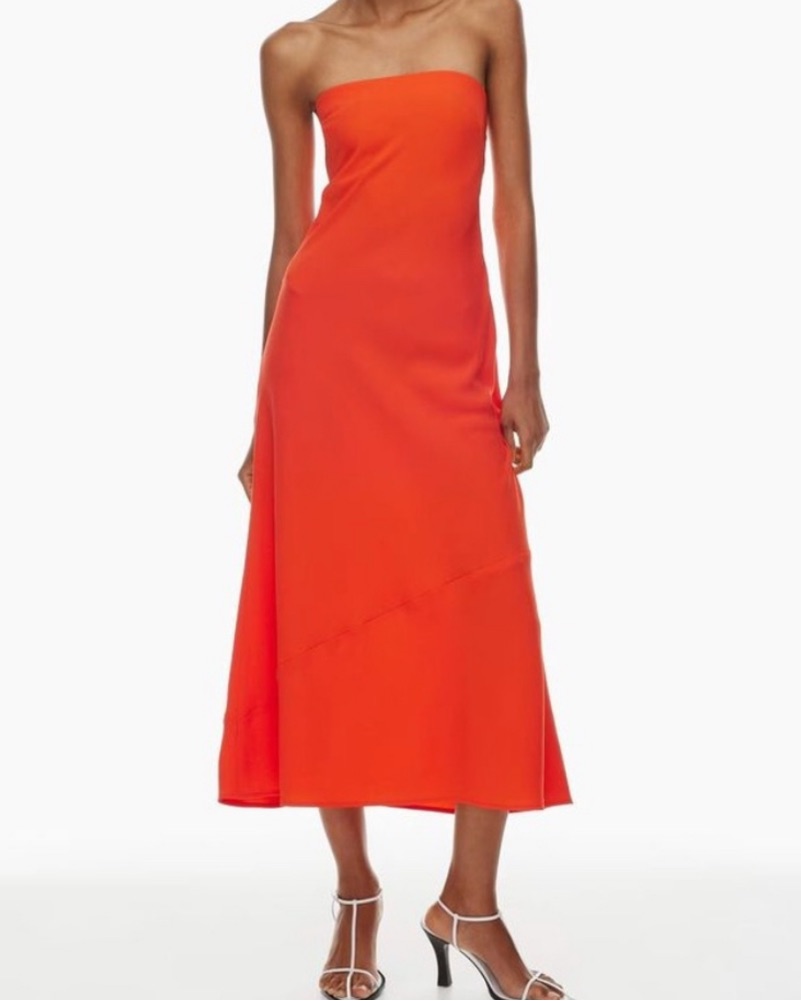 orange dress aritzia Aritzia Orange Dress by Aritzia