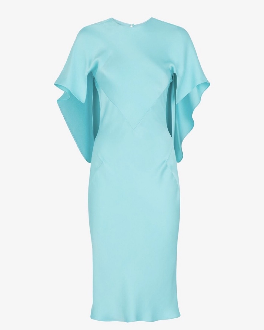 blue and white fendi dress Positano Dress in Turquoise main image 1