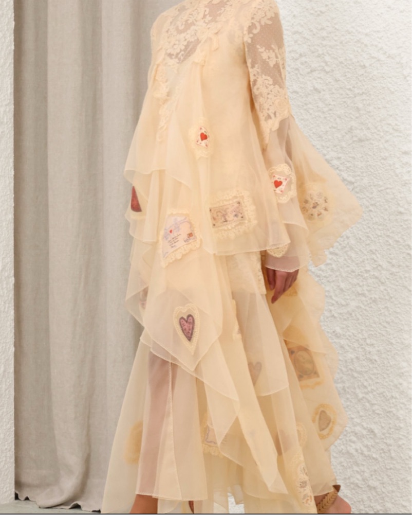 Zimmermann Hypnotic Cascading Dress by Zimmermann - Pickle