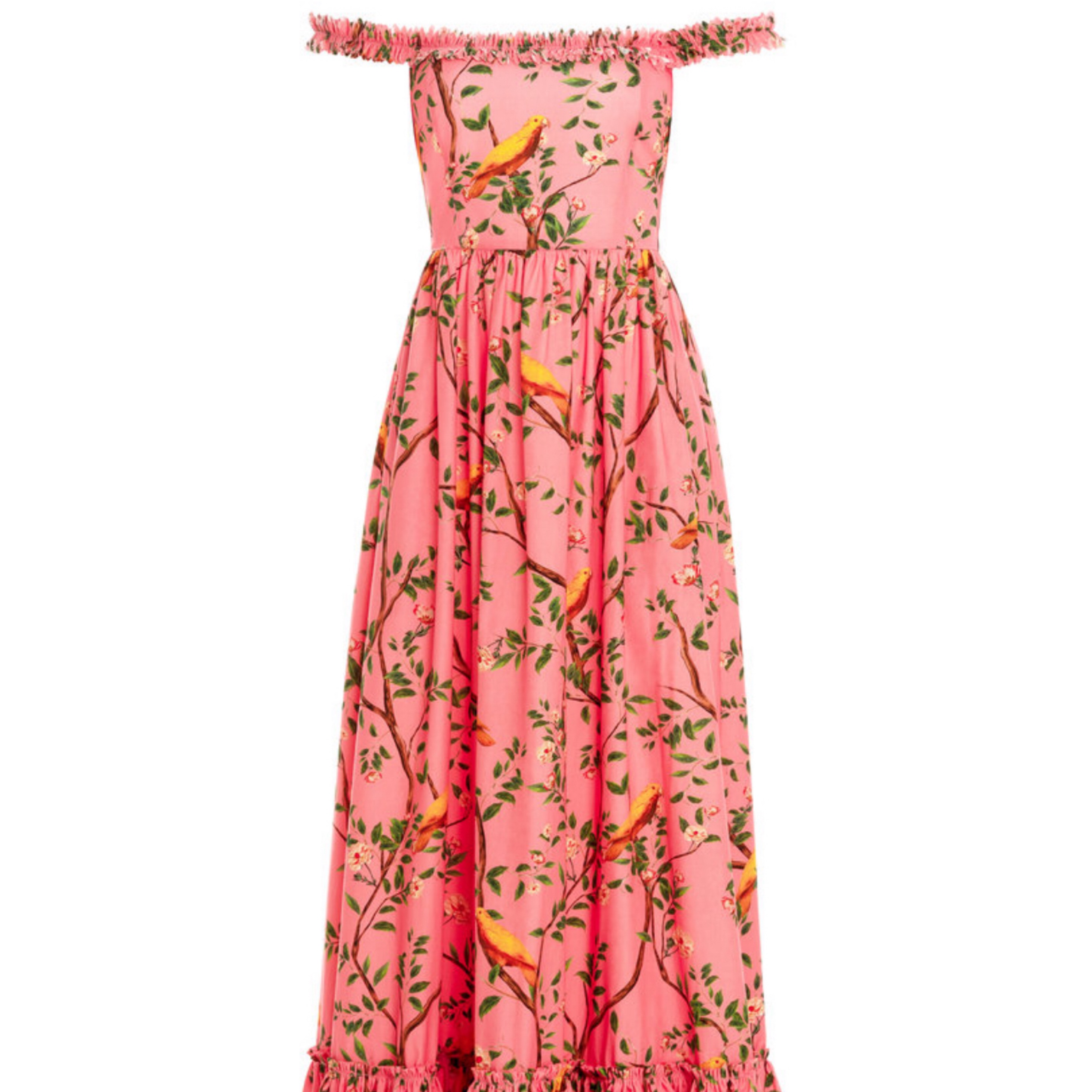 agua bendita pink dress Logan Mini Dress