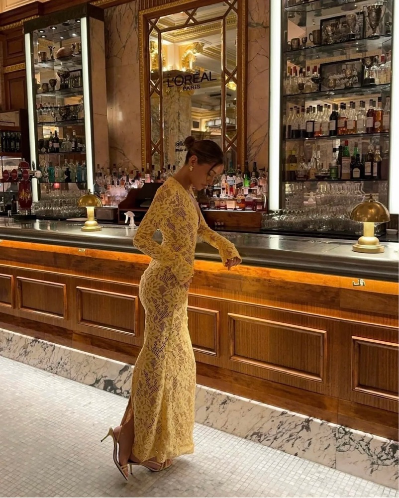ivory lace high low dress Ivory Prom Dresses A-Line Off the Shoulder Tiered Lace Prom Dress with Slit