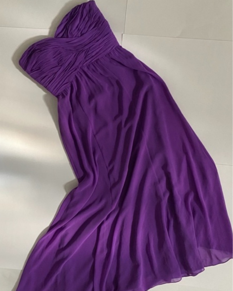 ralph lauren purple long dress Like glimmering amethyst, #RLCollection's dramatic evening gown in a deep  purple hue features an elaborate fringed hem accented with beads. # RalphLauren #RLSP24 #RL888 #NYFW