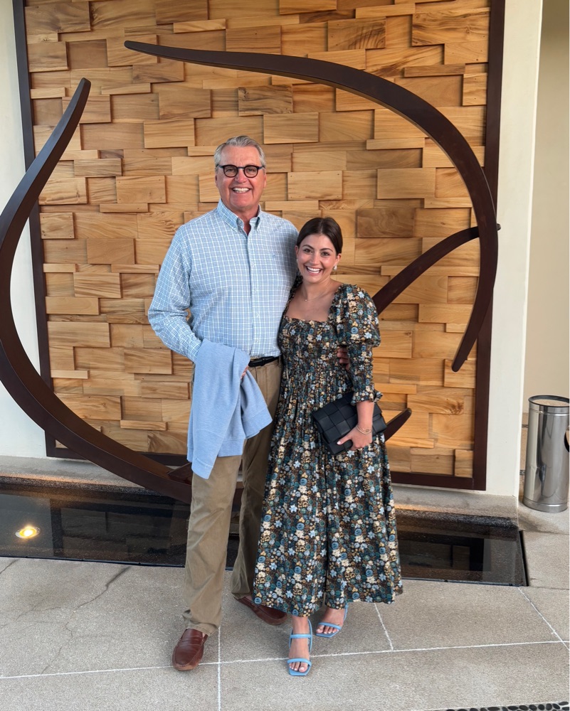 sachin and babi light blue dress Everything to Love from Doen — Hello Adams Family main image 0