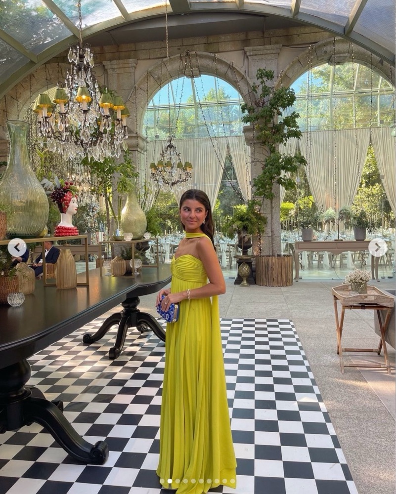 chartreuse green dress for wedding Gene Dress main image 1