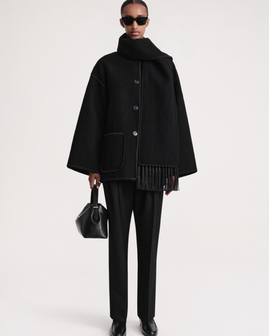 Toteme Scarf Jacket | Pickle