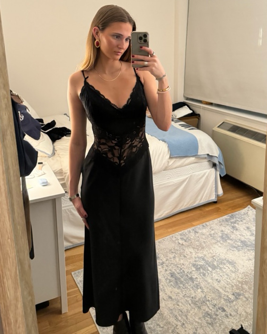 LPA Donna Lace Slip Dress by LPA - Pickle