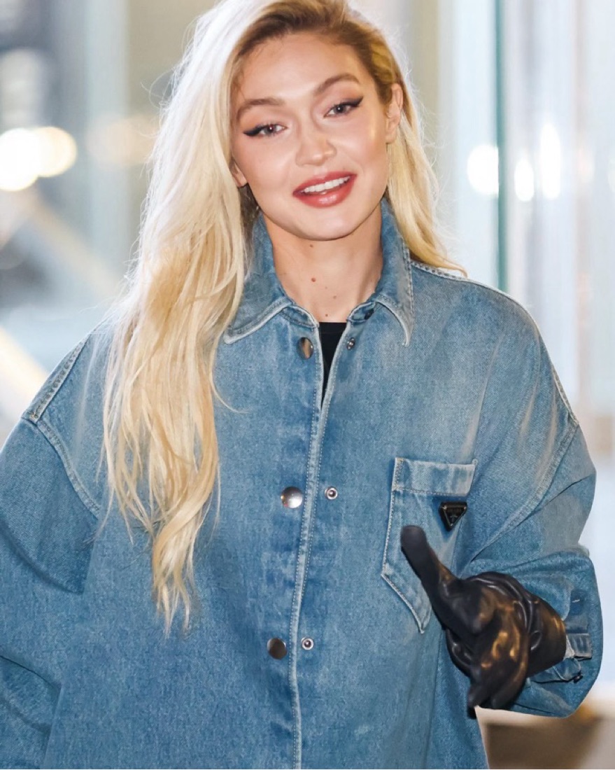 $1900 Prada Oversized Denim Jacket | Pickle