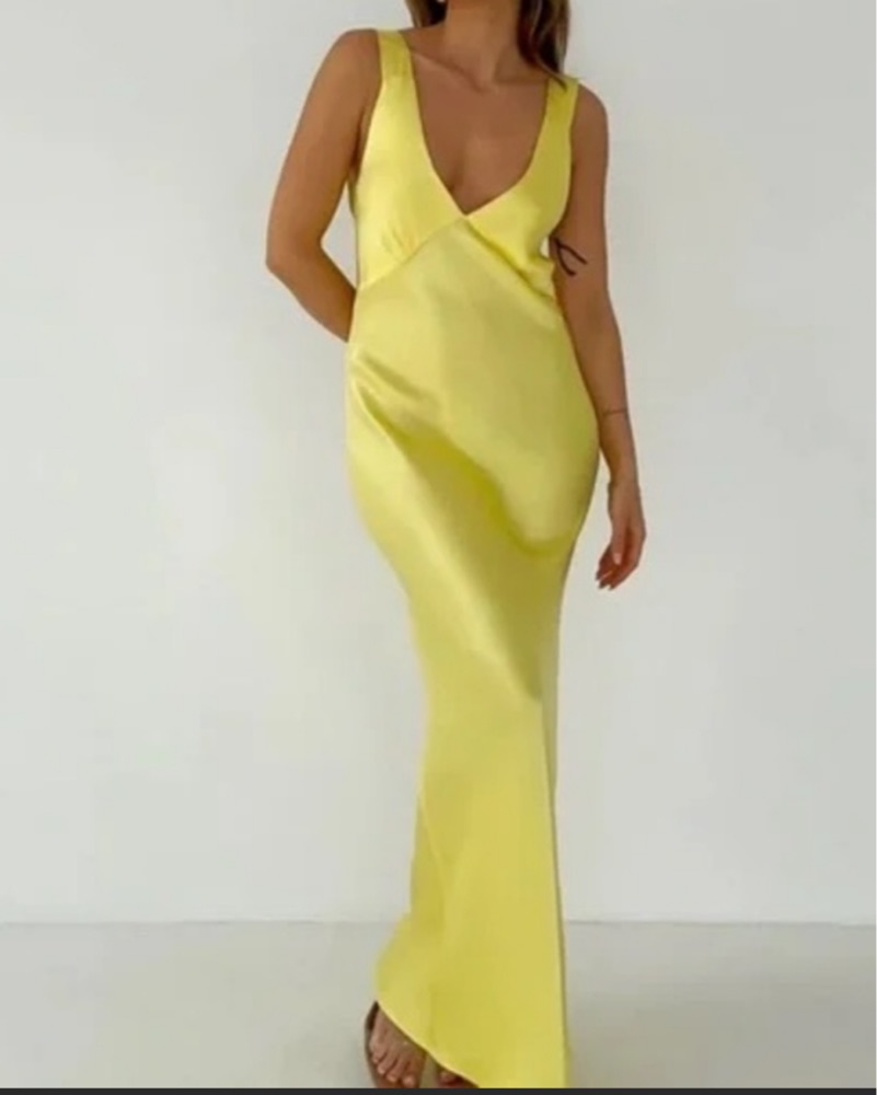 Rumored Sunset Strip Maxi Dress by Rumored - Pickle